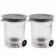 thumbnail image 2 of Paquete de 2 Vasos Compatibles con la Serie NC700 Swirl para Máquina de Helado y Helado Suave. Sin y Aptos para Lavavajillas., 2 of 5