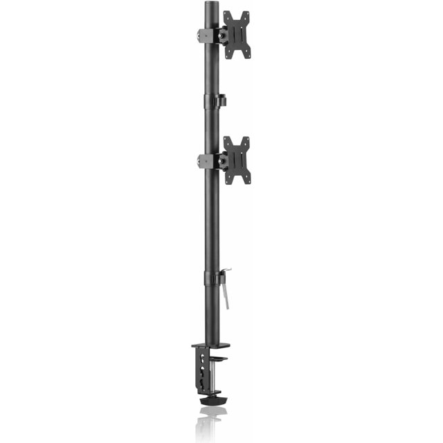 Single Fully Adjustable Monitor Arm Stand Mount Fits One Screen lbs for Monitor Computer Screen VESA (MD)\u