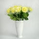 thumbnail image 2 of Suministros de flores de rosa artificiales de un solo tallo para decoración de bodas, fiestas, hogar y dormitorio, 2 of 9