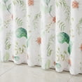 thumbnail image 3 of Unique Bargains Waterproof Leaf Shower Curtain Sets Hooks Green Pattern 4 71"W x 71"L, 3 of 8