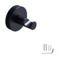 thumbnail image 5 of Gancho de baño de acero inoxidable Gancho para toallas de pared Sin perforaciones Pasta resistente al agua para uso intensivo, 5 of 5
