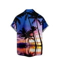 thumbnail image 5 of Joau Mens Hawaiian Shirts Casual Button-Down Shirts Short Sleeve Tropical Summer Beach Shirts for Men S-4XL, 5 of 5