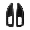 thumbnail image 4 of Side Light Surrounds, Side Indicator Repeater Frame Set Easy Installation 2 Pcs Anti UV Coating  For Car Adaptations Glossy Black,Carbon Fiber Style, 4 of 8
