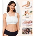 thumbnail image 4 of Sujetador corrector de postura postoperatorio BRABIC para mujer blanco XL, 4 of 5