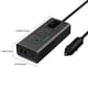 thumbnail image 3 of Inversor de coche de 200W Toma de corriente de 12V a 110V AC con USB QC3.0 y carga rápida PD - Convertidor portátil de 6 puertos para teléfonos, portátiles, viajes, 3 of 9