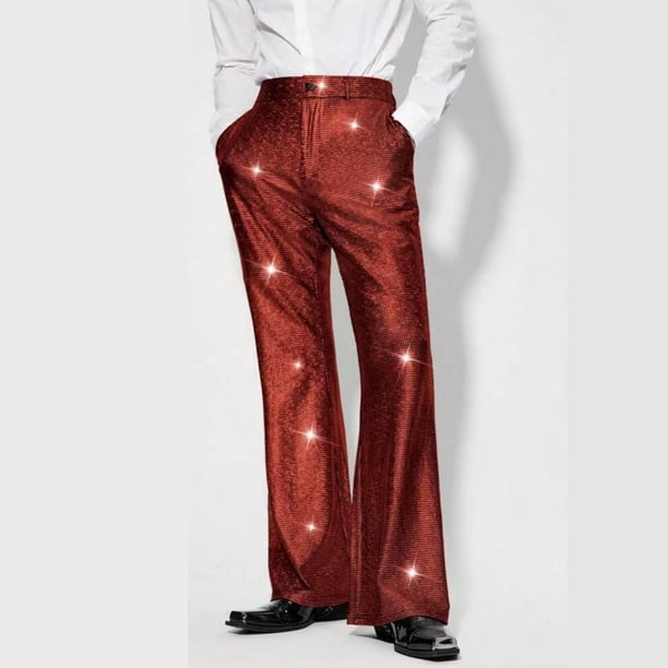 Pantalones largos para hombre, de lino y cintura elástica, transpirables, cómodos, suaves y casuales para playa, pantalones largos de poliéster para hombre.