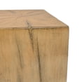 thumbnail image 4 of Christopher Knight Home 18" MGO End Table, Wood-Look Square Design, Indoor Outdoor Side Table, Natural Finish, 4 of 7