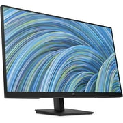 Restored HP 27H G4 27" IPS FHD 60Hz Desktop Monitor 5ms Height and Tilt Adjustment Built-in Dual Speakers - for Hybrid Workers, Black - 737K9AA (Refurbished)