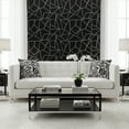 thumbnail image 6 of Michael Amini Uptown Downtown Zio 24" Square Throw Pillow - Domino in Set of 2, 6 of 9