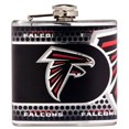 thumbnail image 1 of Atlanta Falcons Flasque en Acier Inoxydable de 6 oz avec Graphiques Métalliques, 1 of 1