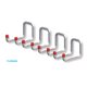thumbnail image 1 of Gancho Doble Mediano Alfer Acero Galvanizado 175x120x98mm, 1 of 3
