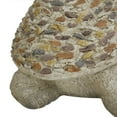 thumbnail image 5 of DecMode 10" Indoor Outdoor Turtle Garden Sculpture with Stone Mosaic Design, 5 of 9