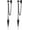 Spike_Black, variant on Gothic Spike Chain Earrings for Women, Punk Dangle Tassel Earrings Stainless Steel Black Long Chain Earrings Goth Jewelry