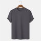 thumbnail image 1 of pstuiky camisetas de hombre, Camisas casuales de manga corta con cuello redondo y textura de color sólido para hombre camisas casuales para hombre xxl, 1 of 5