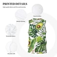 thumbnail image 6 of Easygdp Watercolor Green Tropical Men's Mesh Basketball Jersey Quick Drying Sleeveless Shirts Fitted Muscle Tank Tops Sport Round Neck T-Shirt - 4X-Large, 6 of 9