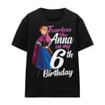 thumbnail image 1 of Frozen T-Shirt Adulte Intrépide comme Anna 6e Anniversaire, 1 of 6