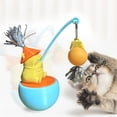 thumbnail image 3 of WLAGOOD Auto-Righting Wobbling Tumbler Cat Toy Food-Grade ABS Interactive Multi-Sensory Toy Independent Play Boredom Reduction Safe Durable for Indoor Cats, 3 of 5