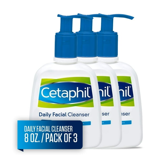 Cetaphil Daily Facial Cleanser for Normal to Oily Skin, Gentle Face