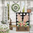 thumbnail image 1 of Wanfds Easter Outdoor Garden Flag Bunny Pattern Printed Polyester Flag(C), 1 of 6