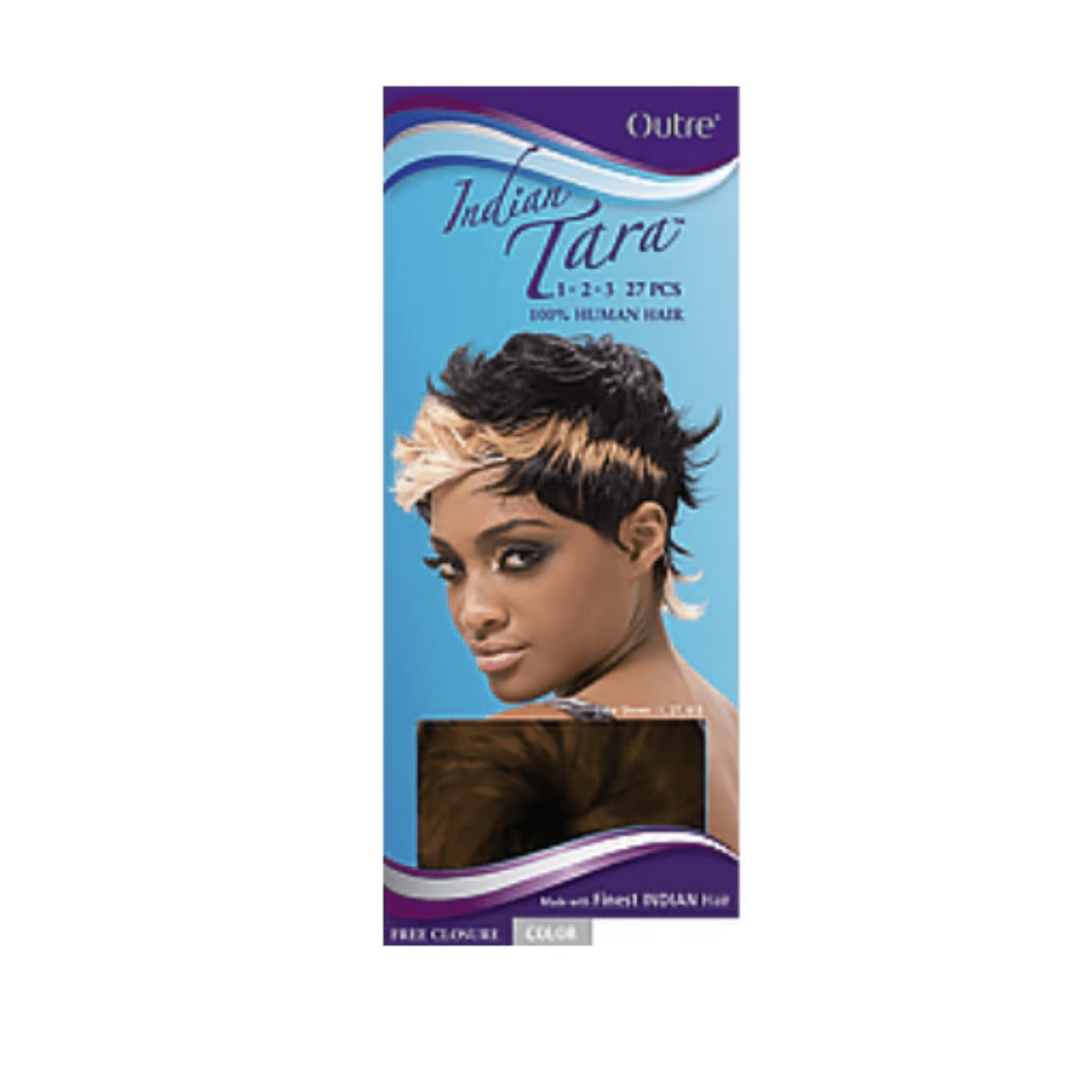 Indian Tara 1 2 3 Human Hair Weave By Outre Color F30 144 Walmart