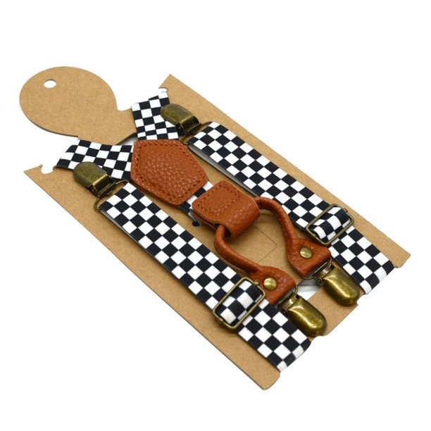 Child Suspenders Classic Correa ajustable Clips rectos Tirantes Pantalones 2 Hugo Tirantes para pantalones de niños
