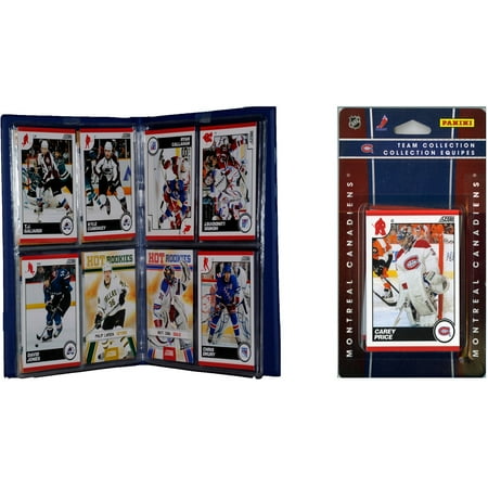 - C&I Collectables NHL Montreal Canadiens Licensed 2010 Score Team Set and Storage Album