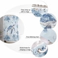 thumbnail image 7 of Shower Curtains Sea Turtle Bath Curtain Coral Jellyfish Waterproof Bathroom Shower Curtain Set with Hooks Decoration 72 x 72 Inches, 7 of 7