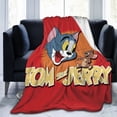 thumbnail image 6 of Tom And Jerry Blanket, Super Soft Throw Blanket For Bed Sofa Couch, Cozy Flannel Blanket For Bedroom Livingroom, 40"X30", 6 of 9