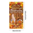 thumbnail image 3 of Thanksgiving Door Curtain Hanging Banner Polyester Fabric Front Door Decor Indoor Outdoor Party Decoration Prop Festive Welcome Sign, 3 of 6