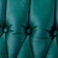 thumbnail image 6 of Mid Century Single Armchair Sofa Accent Chair Retro Modern Solid Wood Armrest Accent Chair, Fabric Upholstered Wooden Lounge Chair, 6 of 11