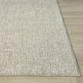 thumbnail image 5 of Harlow Hill Villa 4' x 6'6" Silver/Cream Abstract Performance Indoor Area Rug, 5 of 7