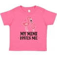 thumbnail image 3 of Inktastic My Mimi Loves Me Flamingo Girls Toddler T-Shirt, 3 of 5