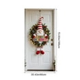 thumbnail image 2 of Christmas Decorations Door Curtain Cover Creative Santa Claus Cool Doll Theme for Home Indoor Outdoor Winter Holiday Party Decor, 2 of 4