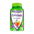 thumbnail image 2 of (2 pack) Vitafusion Chewable Calcium Gummy Vitamins, Fruit and Cream Flavored, 100 Count, 2 of 9