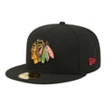 thumbnail image 3 of Men's New Era  Black Chicago Blackhawks Zamboni 59FIFTY Fitted Hat, 3 of 7