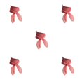 thumbnail image 2 of Qarigey Bufanda de gasa Estilo coreano Pañuelo pequeño Diseño delgado simple Pañuelo de mujer para el trabajo Casa Viajes Compras Sandía Type2 NO2, 2 of 6