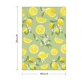 thumbnail image 3 of 4 Pack Lemon Dish Towels for Kitchen – 18x26 Fruit Tea Towels, Soft Absorbent Hand Towels for Drying and Farmhouse Style Decor, 3 of 3