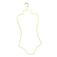 thumbnail image 3 of simhoa Body Shape Display Hangers Hanging for Swimsuits Scarves Aureate, 3 of 8