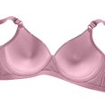 thumbnail image 6 of MEICHEN Wireless Everyday Bra for Women Print Comfort No Underwire Adjustable Strap Full Coverage Tshirt Bras, 6 of 8