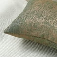 thumbnail image 5 of Home Soft Things Jacquard Chenille Big Zipper Pillow Covers - Set of 2 - 14"x20" - Taupe Sage, 5 of 5