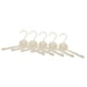 thumbnail image 3 of 5x Perchas para trajes, soportes para trajes, accesorios de madera, resistentes, compactas, ahorradoras de espacio León, 3 of 8
