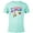 Ocean Blue, variant on Disney and Pixar’s Up Carl and Ellie Valentine Voyage - Short Sleeve Blended T-Shirt for Adults - Customized-Yellow