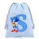 thumbnail image 3 of Nuevas bolsas con cordón de Sonics, bolsos para niños con estampado de letras en inglés de dibujos animados, bolsas de almacenamiento con cordón, regalos de cumpleaños para niños, 3 of 5