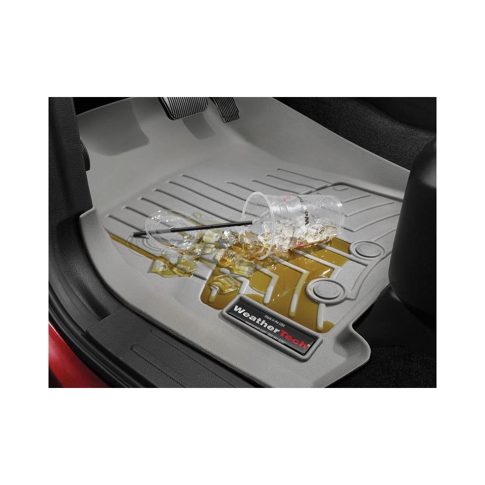 WeatherTech 2014+ Chevrolet Silverado 1500 Front FloorLiners - Black