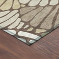 thumbnail image 3 of Addison Rugs Chantille Indoor/Outdoor Transitional Floral Chocolate Machine Washable Rectangle Rug, 5' x 7'6", 3 of 8