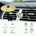 thumbnail image 5 of Car Crash Cymbal, 2026 New Model Car Cymbal Air Vent, Suitable For Car Decoration, Designed For Music Lovers, Make Your Driving More Interesting, And Applicable To Various Car Models, 5 of 7
