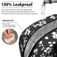 thumbnail image 5 of Womens Pioneer Flower Floral Print Pattern Lunch Box for Work,Insulated Lunch Bag for Women,Loncheras Para Mujer,Leakproof Adult Lunch Bag for Work,Beach,Travel,Picnic,Camping, 5 of 7