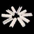 thumbnail image 2 of OULII 10 Pcs Tarp Clips Clamps White PC Alloy for Bird Protection, 2 of 3