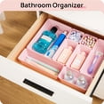 thumbnail image 4 of Vtopmart 25 Pack Plastic Drawer Organizers Pink, 4 of 7