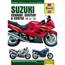 Suzuki GSX600F, GSX750F & GSX750 (98-02) Haynes Repair Manual ^